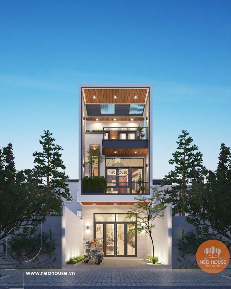 Yêu cầu tư vấn thiết kế nhà phố 2 tầng 4x20m