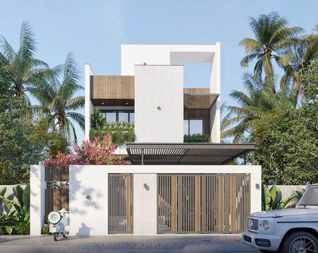 Bản vẽ thiết kế nhà rộng 7m dài 12m