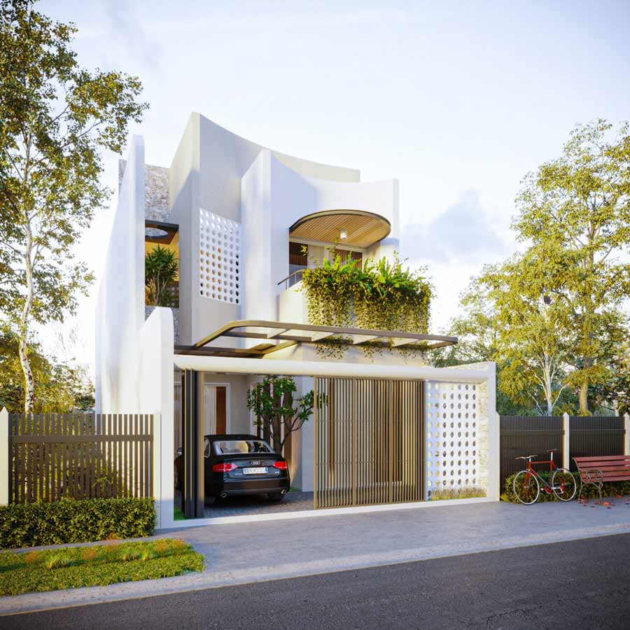 Bản vẽ thiết kế nhà rộng 7m dài 12m