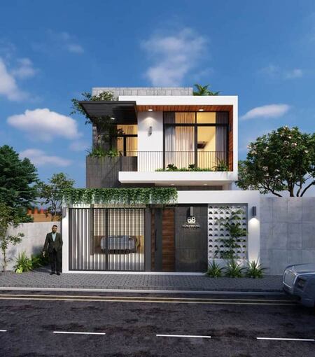 Bản vẽ thiết kế nhà rộng 7m dài 15m