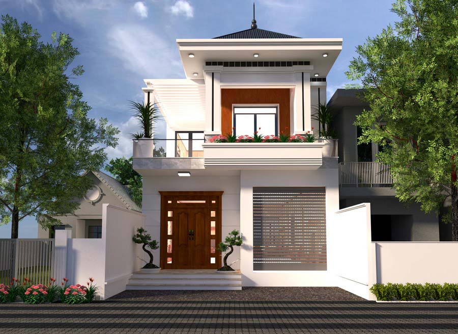 Mẫu thiết kế nhà rộng 7m dài 9m