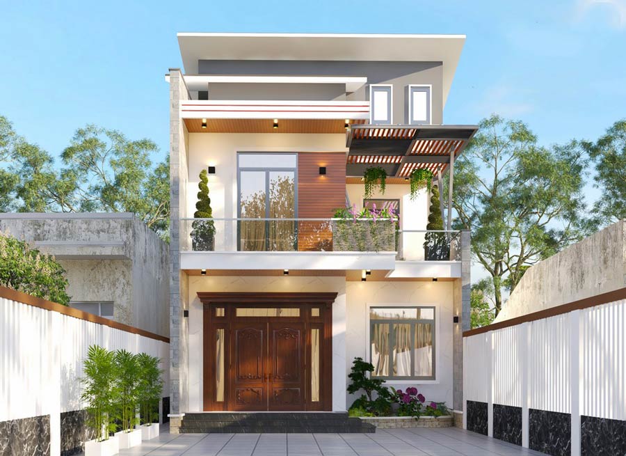 Mẫu thiết kế nhà rộng 7m dài 9m