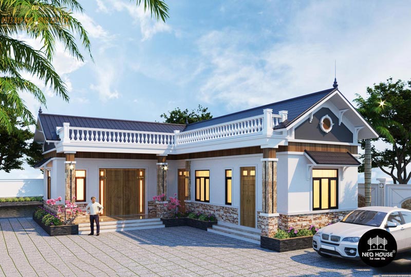 Ưu điểm nhà cấp 4 chữ l 3 phòng ngủ