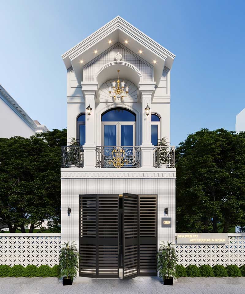 Ưu điểm nhà phố 2 tầng mái thái 5x20