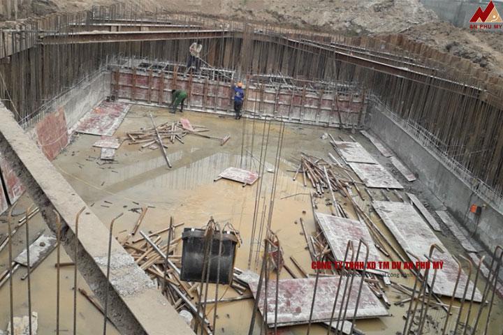 Quy trình thi công bể nước ngầm