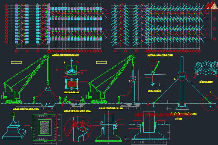Các giải pháp thi công thường sử dụng