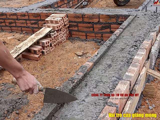 Vai trò của giằng móng