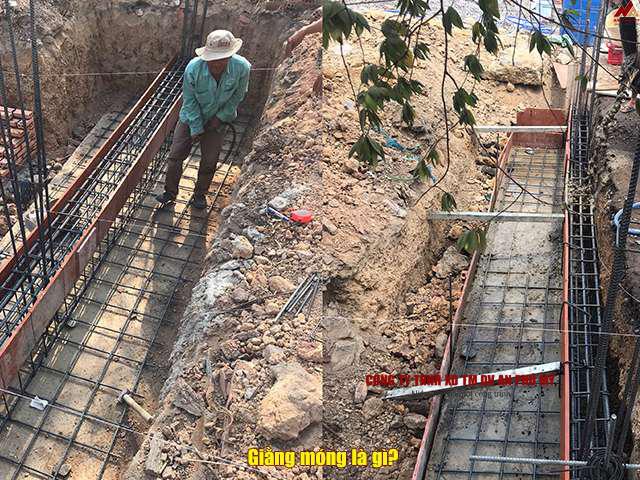 Giằng móng là gì?