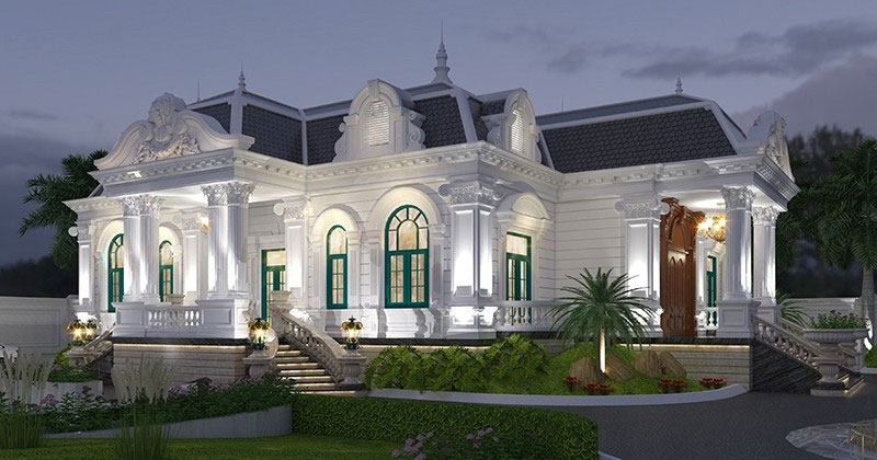 Những lưu ý khi xây nhà cấp 4 kiểu Pháp