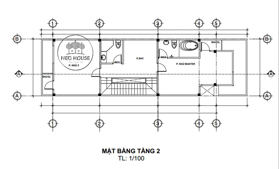 mat-bang-lau-1-mau-nha-1-tret-1-lau-3-phong-ngu Mặt bằng công năng lầu 1 mẫu nhà 1 trệt 1 lầu 3 phòng ngủ