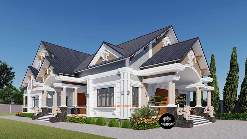 Nhà cấp 4 kiểu Pháp. Ảnh 5