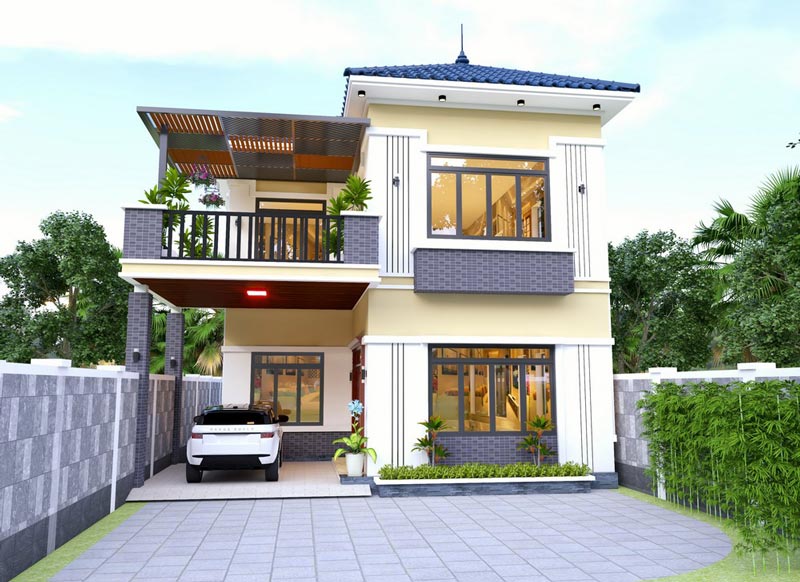 xay-nha-1-tret-1-lau-500-trieu-chu-l Mẫu nhà 1 trệt 1 lầu 500 triệu kiểu chữ L