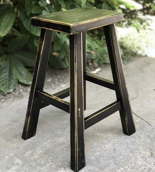 Hình ảnh ghế đẩu gỗ cao 60cm