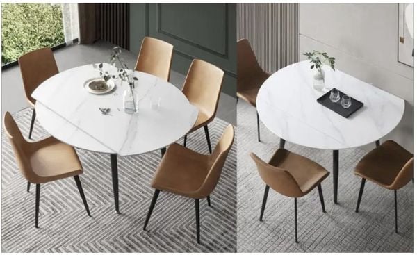 Bàn ăn thông minh mở rộng đẹp giá rẻ mẫu 8