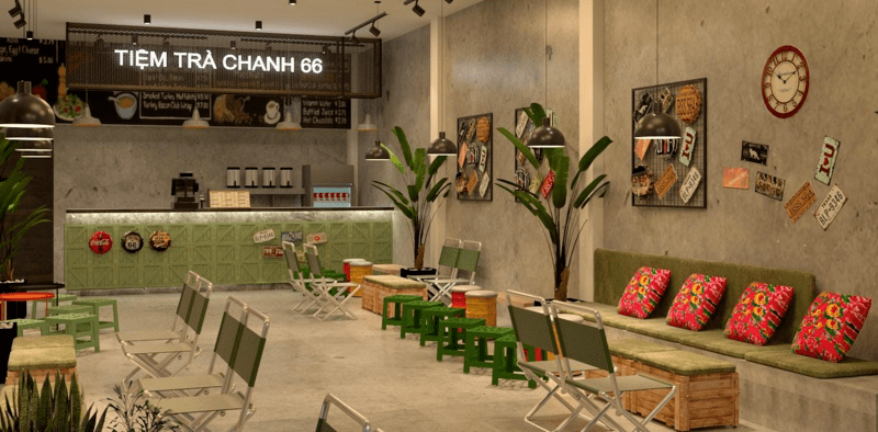 bàn ghế cafe cóc