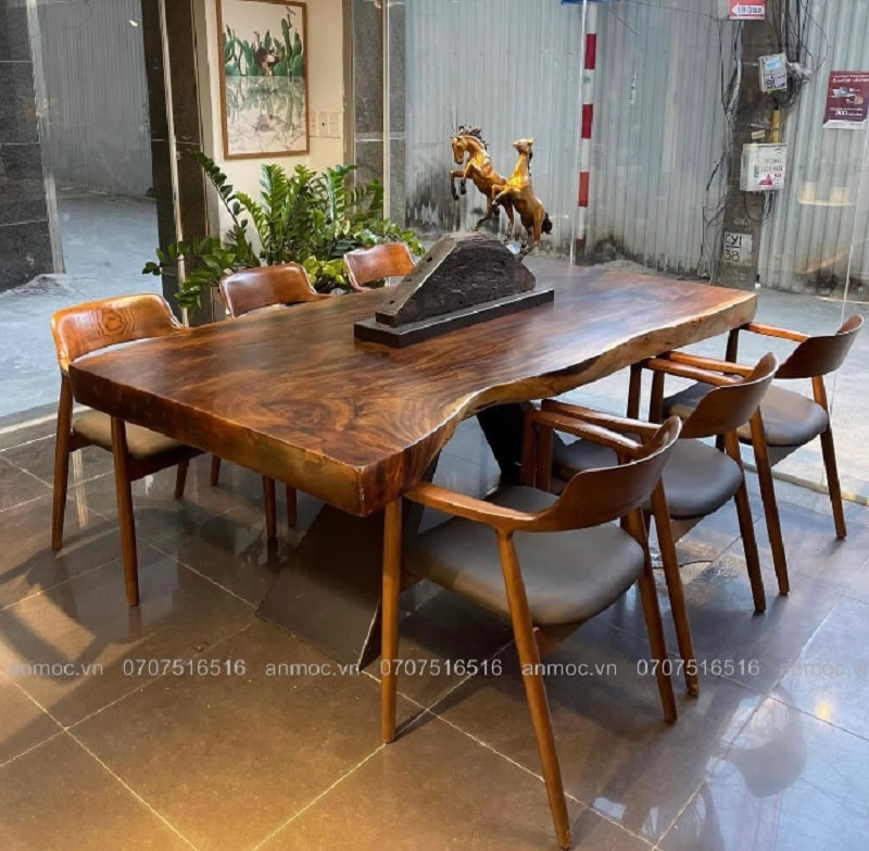 bàn ghế cafe sắt gỗ