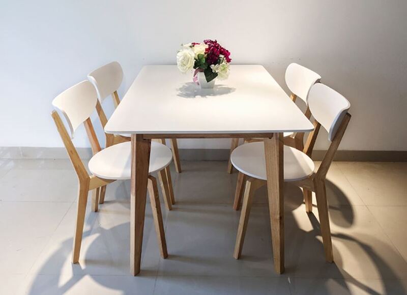 bộ bàn ăn nhỏ gọn