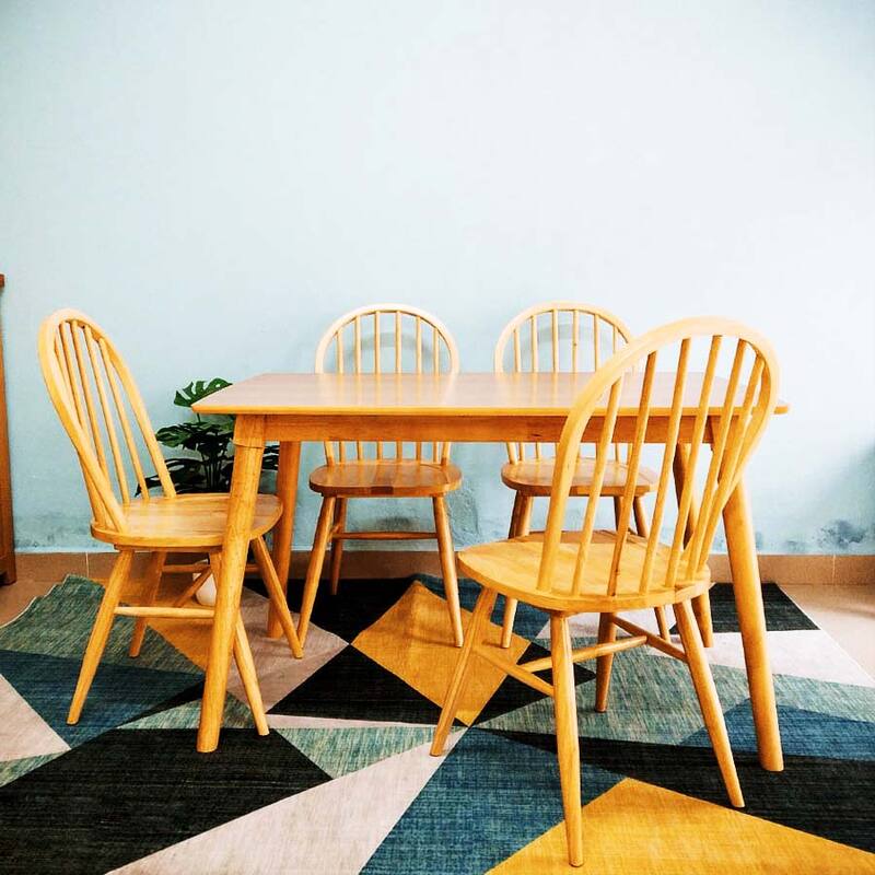 bộ bàn ăn nhỏ gọn