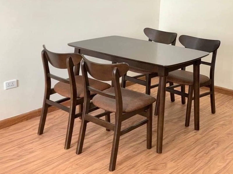 bộ bàn ăn nhỏ gọn