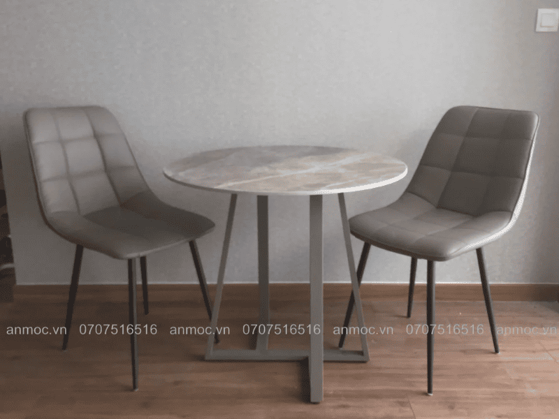 bộ bàn ăn tròn mặt đá bao nhiêu