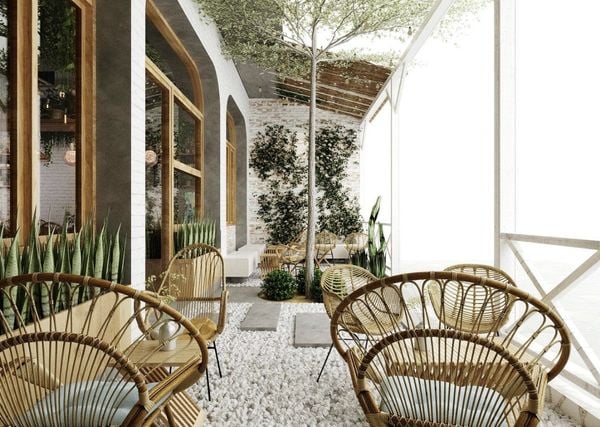 Nguyên tắc trong trang trí quán trà sữa đẹp thu hút, hài hòa