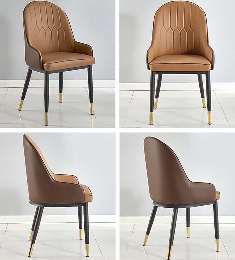 ghế bàn ăn bọc da