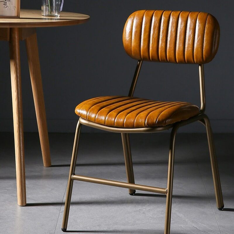 ghế bàn ăn bọc da