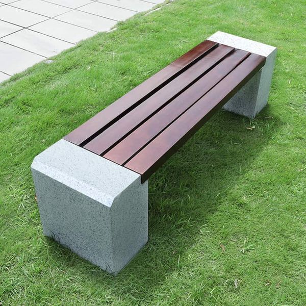 Băng ghế ngoài trời bằng đá cẩm thạch