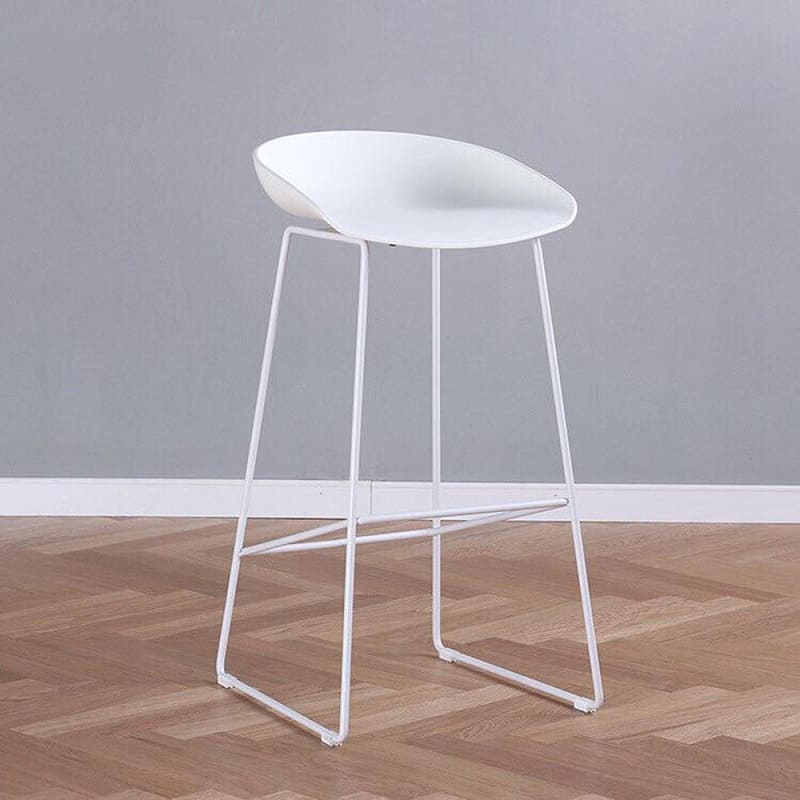 ghế bar nhựa chân sắt