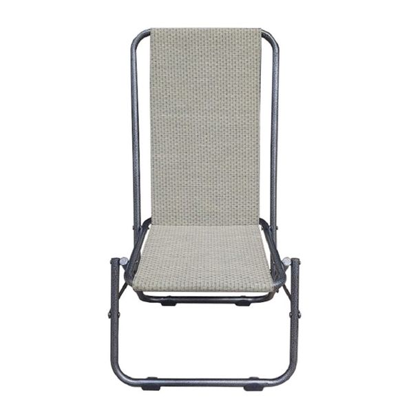 Ghế dù cafe inox có tựa lưng cao chất lượng