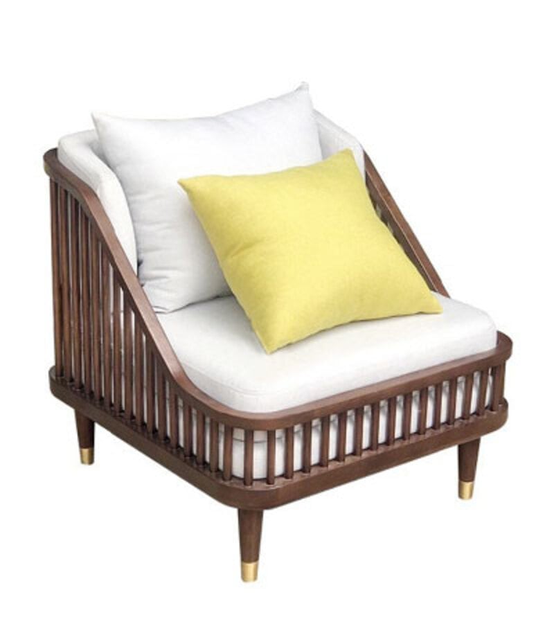 sofa ghế gỗ bọc nệm