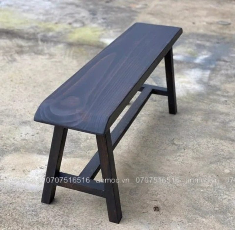 ghế gỗ không tựa đẹp