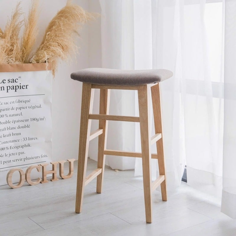 ghế gỗ không tựa