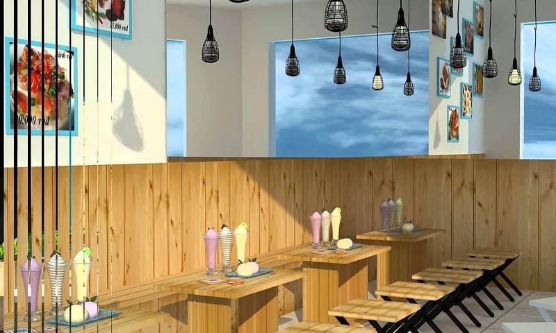 bộ bàn ghế gỗ pallet