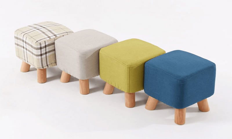 ghế đẩu gỗ thấp