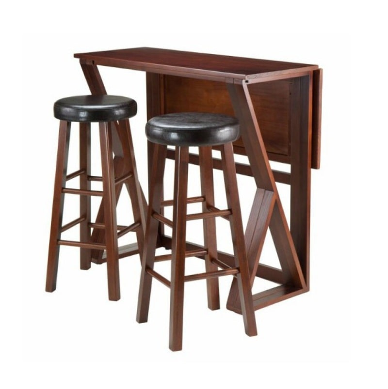 ghế gỗ tròn 4 chân sắt