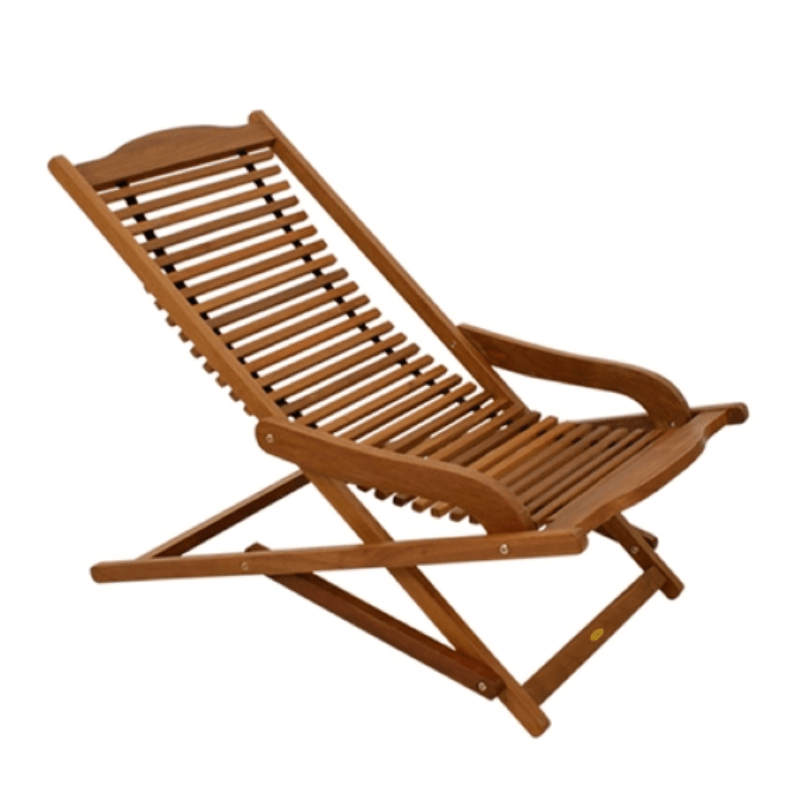 ghế xếp nằm bằng gỗ