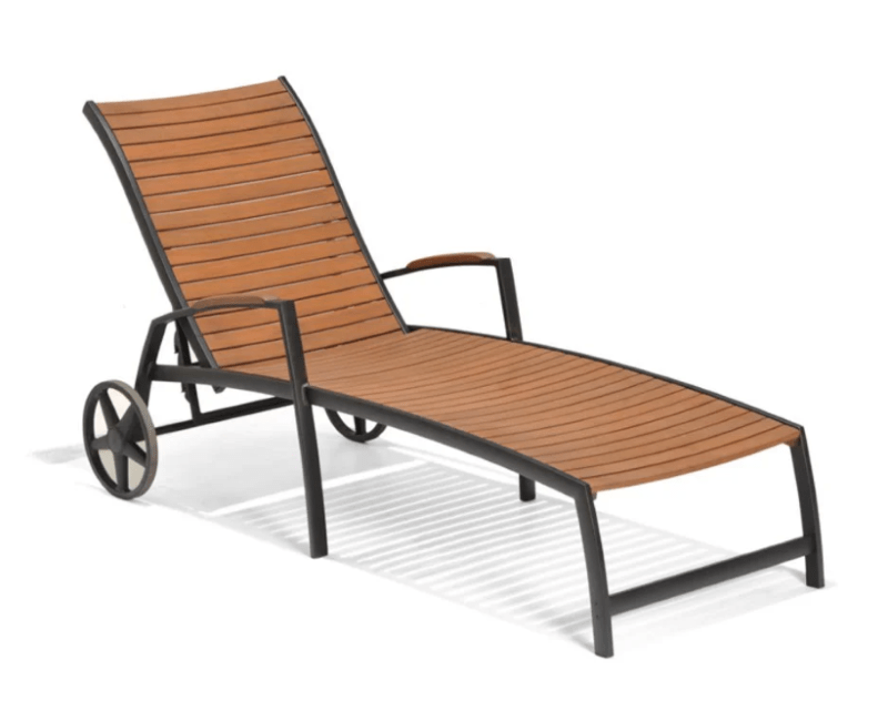 ghế xếp nằm bằng gỗ