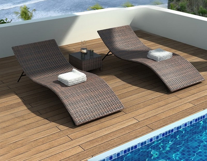 ghế nằm hồ bơi