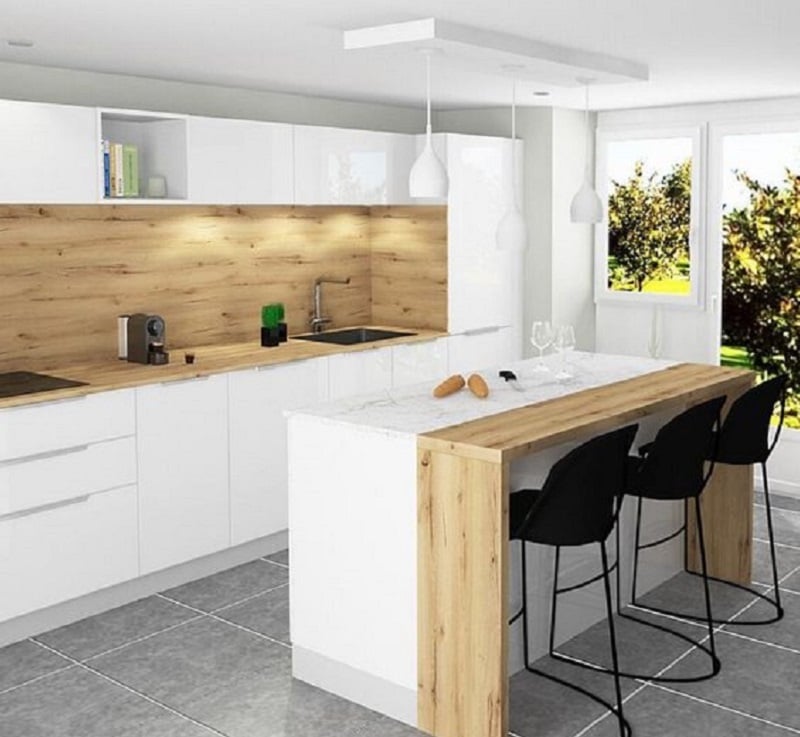 ghế quầy bar có lưng tựa