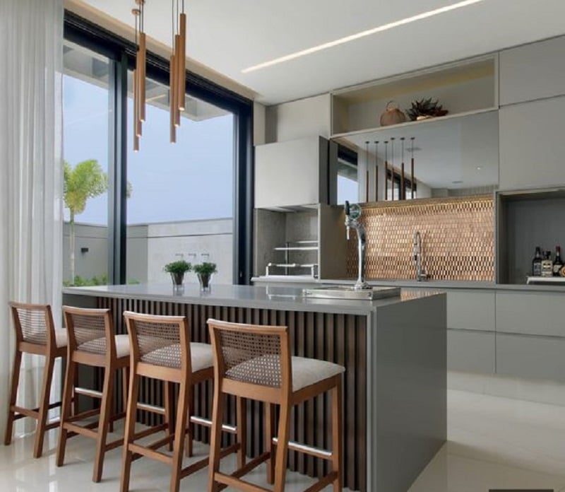 ghế quầy bar có lưng tựa