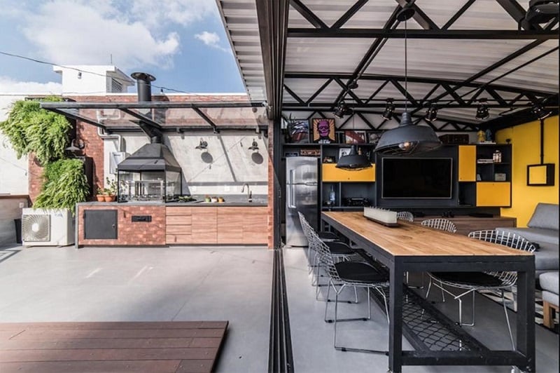 Trang trí sân thượng