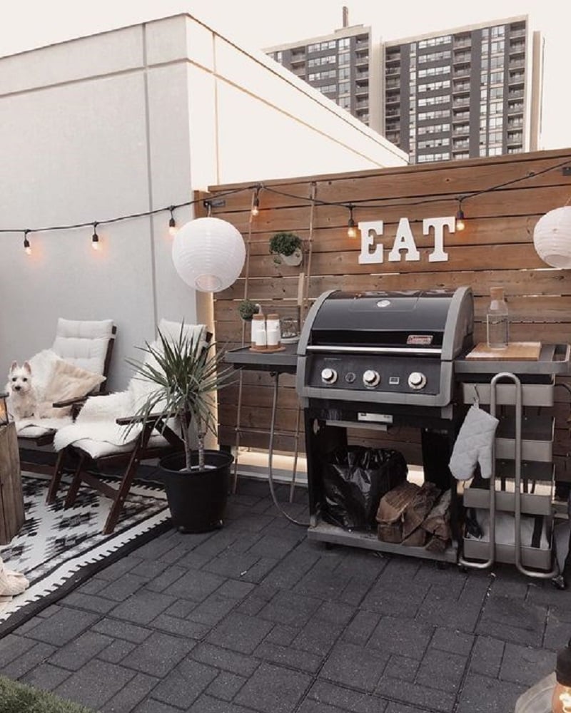 Trang trí sân thượng