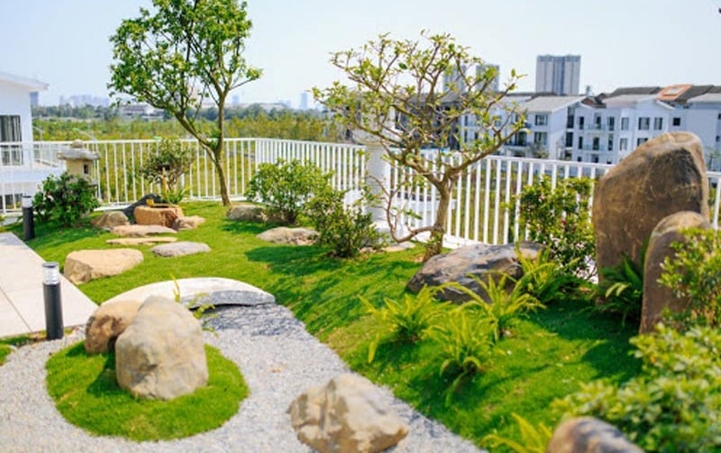 Trang trí sân thượng