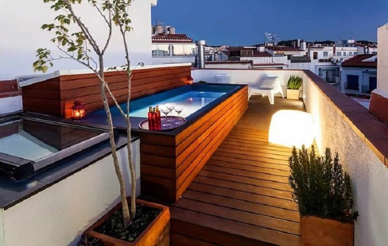 Trang trí sân thượng