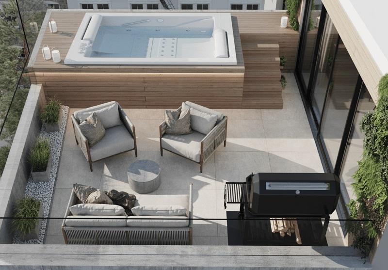 Trang trí sân thượng