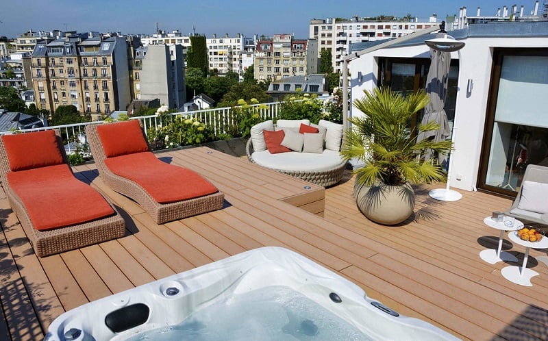 Trang trí sân thượng