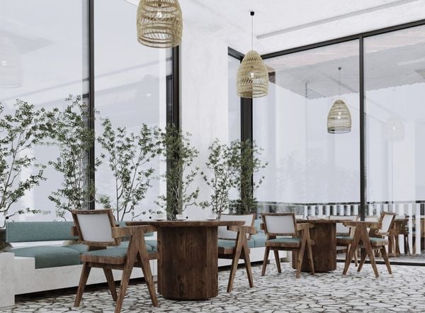 Nguyên tắc phối màu trang trí quán trà sữa