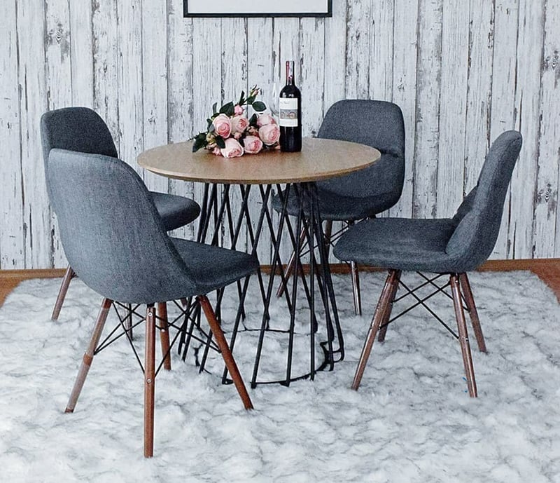 kích thước bàn ghế uống cafe