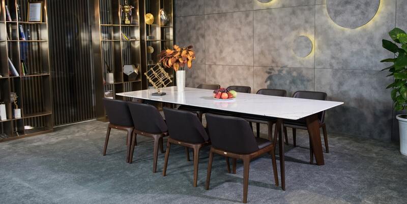 mẫu bàn ăn đẹp 10 ghế ăn đẹp